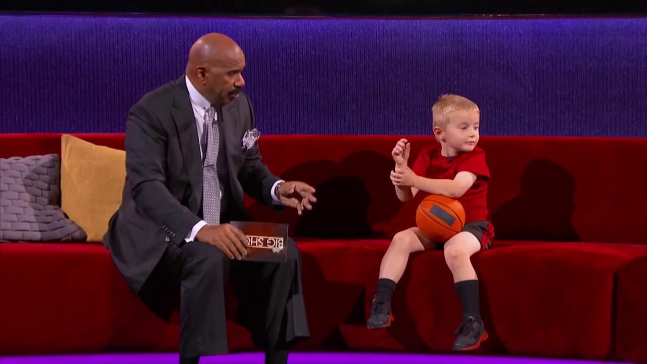 Little Big Shots - Four-Year-Old Basketball Trick Shot Whiz (Episode Highlight)