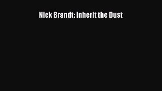 Download Nick Brandt: Inherit the Dust  EBook