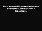 Download Micro- Meso- and Macro-Connectomics of the Brain (Research and Perspectives in Neurosciences)