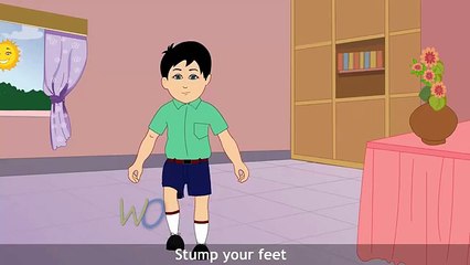 Kids Poem Clap Your Hands English Rhyme  Kids Action Poems  Children Classic Nursery Songs