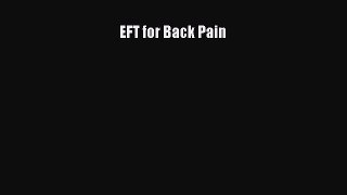 Download EFT for Back Pain Ebook Online
