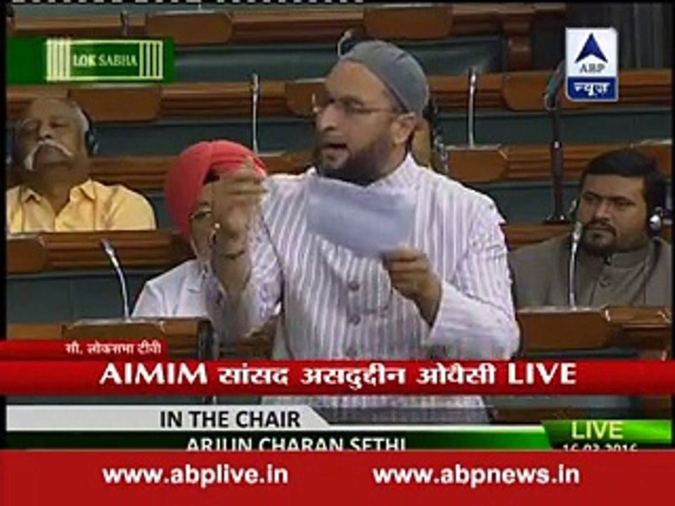 EK MUSLIMINDIANPOLITICIANASAD UD DIN AWANI INDIAN FORCES Muslim Indian Politician ne Bharat ka Bhanda Phoor Dia - 2016