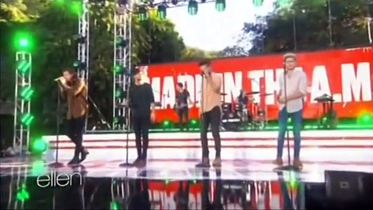 One Direction on Ellen Show (2015)