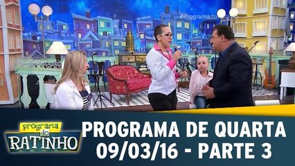 Programa do Ratinho 09.03.16 - Quarta - Parte 3