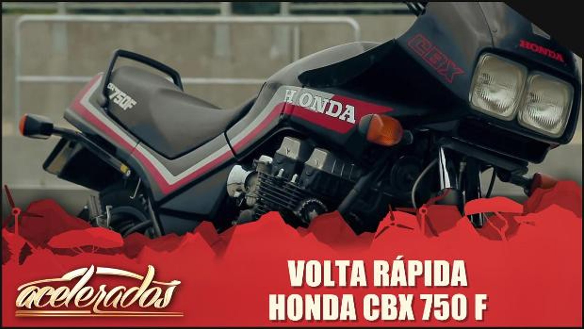  Honda CBX 750 F in Dias Melhores Virão, 1990