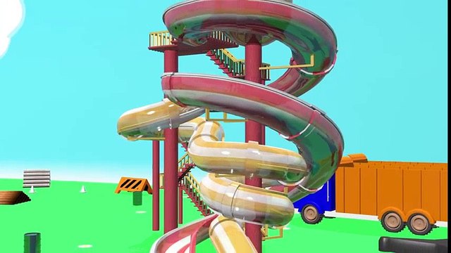 Tractopelle, camion benne, grue, train: Truck City compilation des camions de construction Dessins Animés Pour Enfants