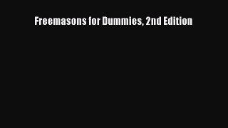 Download Freemasons for Dummies 2nd Edition Ebook Free
