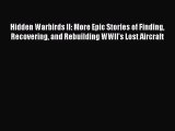 Read Hidden Warbirds II: More Epic Stories of Finding Recovering and Rebuilding WWII's Lost