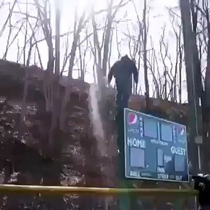 I don't think we'll ever know what he was thinking... will we. Guy Does Backflip Onto Fence. Instantly Regrets Decision