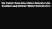 Download One Woman's Army: A Black Officer Remembers the Wac (Texas a&M University Military