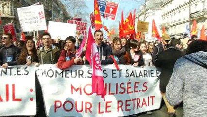 Envoyé Spécial  GG : Charles Consigny au cœur de la manifestation du 17 mars !