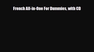 Download French All-in-One For Dummies with CD Free Books