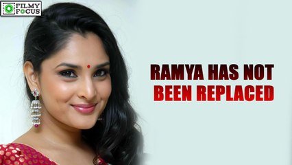 Ramya has not been replaced In "Dil Ka Raja" | filmyfocus.com