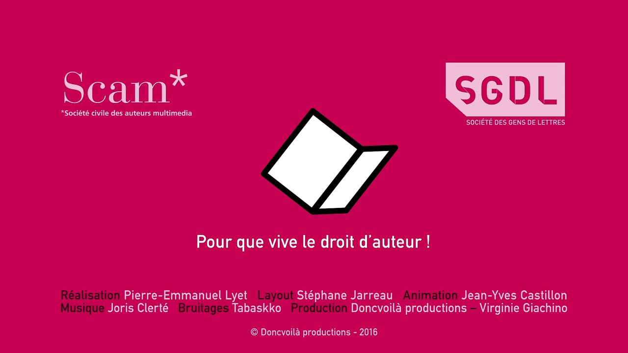 A l'origine, l'auteur.