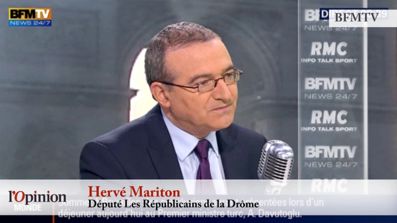 19 mars - Hervé Mariton : « Les Français n’attendent pas une bataille de récréation »
