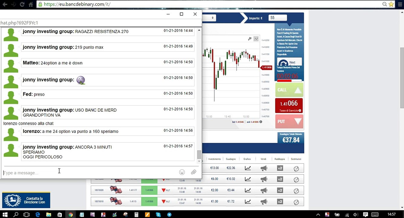 Binary options signals 21.01.2016