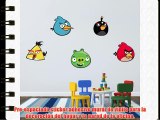 Pegatinas de pared a colori ''Angry Birds'' Vinyl Wall Stickers Decals