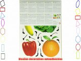 Eurographics DS-DT1033 Crazy Vegetable - Pegatinas decorativas (25 x 35 cm) diseño de verduras
