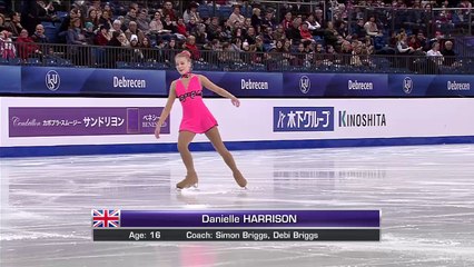 JWC2016 	Danielle HARRISON	SP