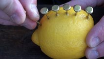 Comment faire du feu avec un citron