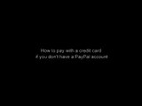 How to pay with credit card without having a PayPal account_720p'