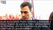 Espagne : Pedro Sanchez en appelle à Alexis Tsipras pour débloquer la situation