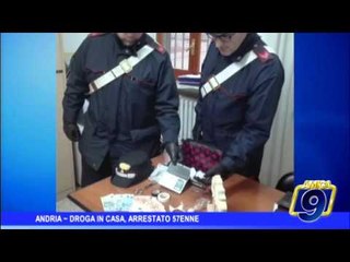 Andria  | Droga in casa, arrestato 57enne