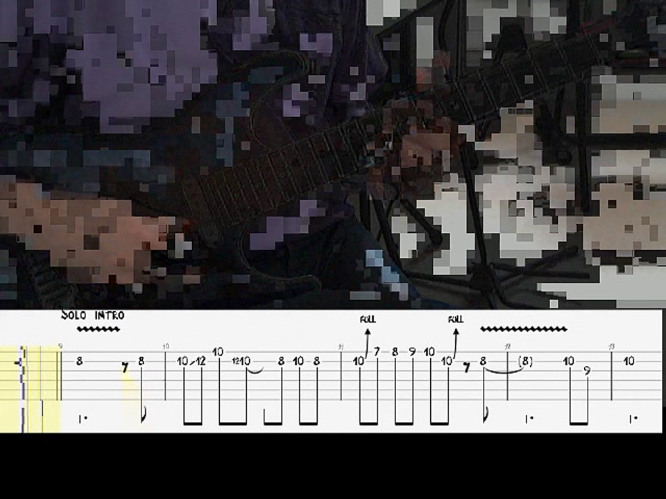 Patience (solo intro + partition) - Guns ' N ' Roses