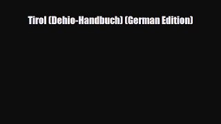 Download Tirol (Dehio-Handbuch) (German Edition) Ebook