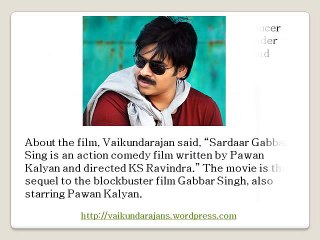 Vaikundarajan On Pawan Kalyan’s Next Film Sardaar Gabbar Singh