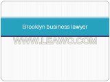 Brooklyn business lawyer