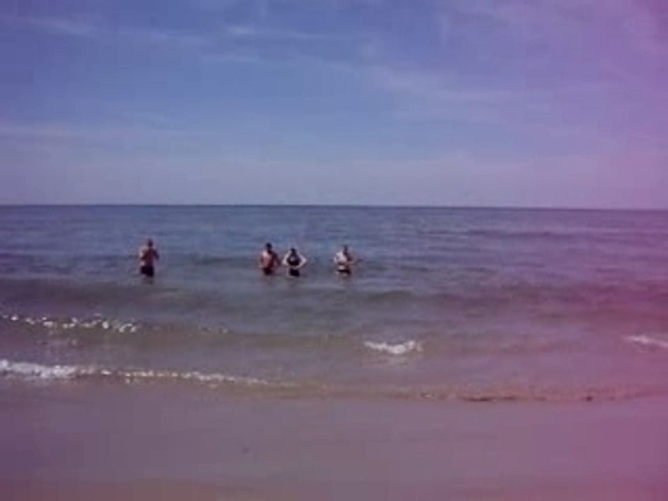 Piquer une tête dans la mer du Nord!!!! Blokhus, Danemark