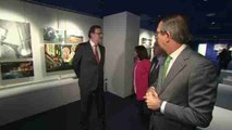 Spanish PM Mariano Rajoy opens Agencia EFE House of News museum