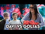 DAVI VS. GOLIAS COM OLAKRISTAL ZICA DO STREET FIGHTER!
