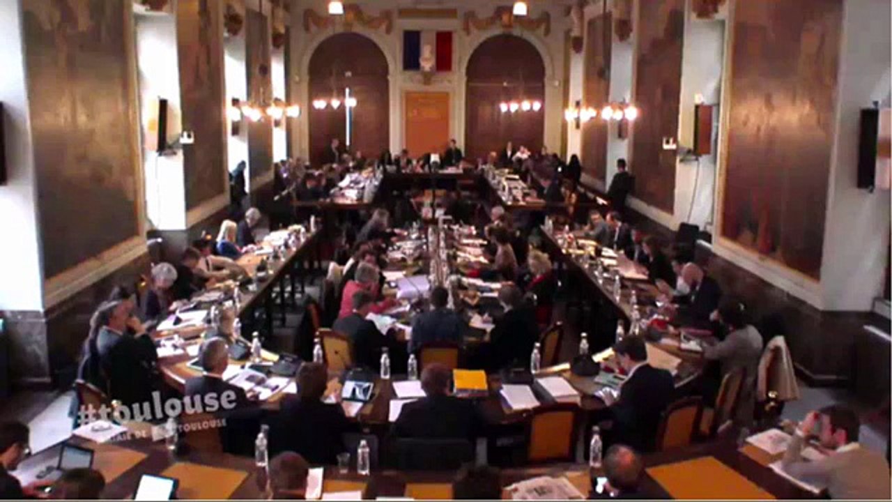 Conseil municipal de Toulouse - 18 mars 2016 - Intervention liminaire groupe Toulouse Vert Demain