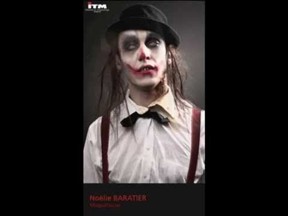 Maquillage vampire et zombies - Part1 - ITM Paris 2014