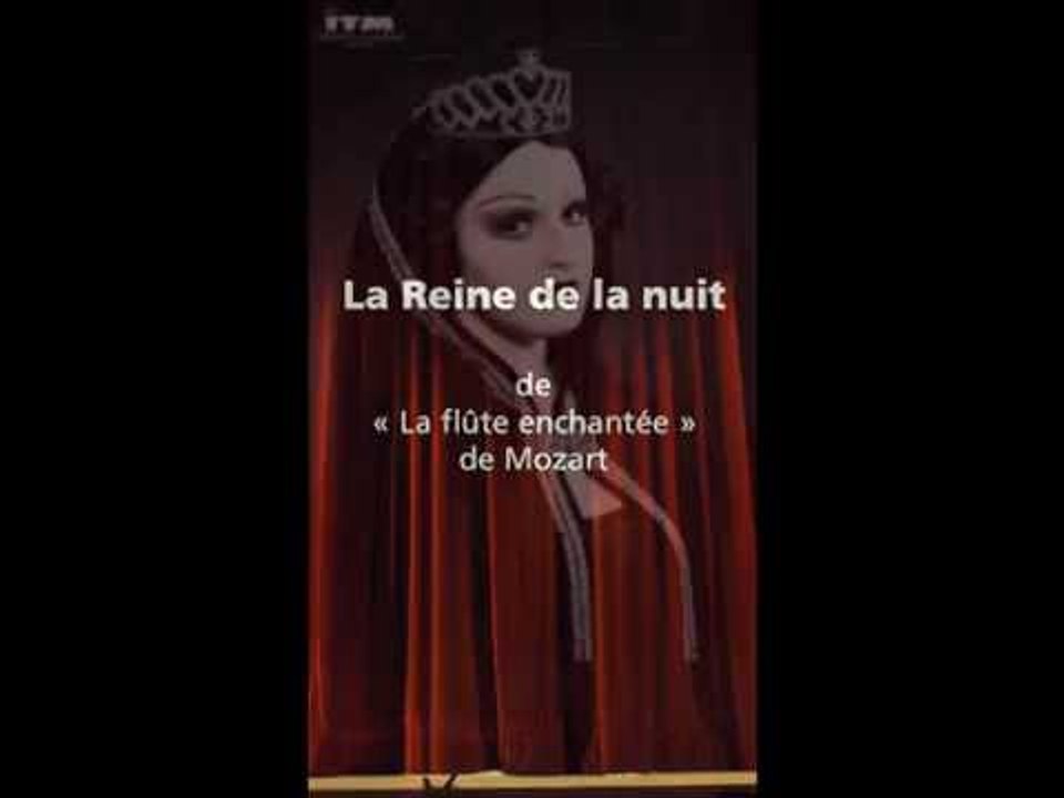 Maquillage Opéra ITM Paris 2014 - La Reine de la nuit