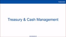 Treasury Cash Management