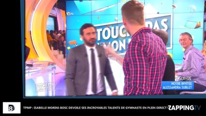 TPMP : Isabelle Morini-Bosc dévoile ses incroyables talents de gymnaste en plein direct (Vidéo)