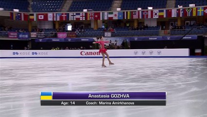 JWC2016  Anastasia GOZHVA SP