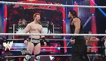 The Shield vs Sheamus, Ryback & Chris Jericho WrestleMania 29 - (Raw 02.18.2013)