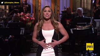 Ronda Rousey Hosted 'Saturday Night Live' And Congratulated Holly Holm