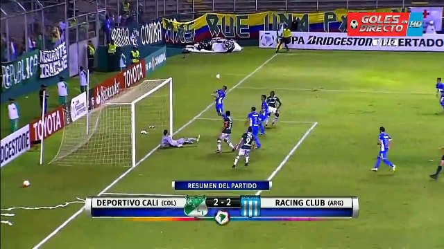 Deportivo Cali vs Racing Club 2-2 Resumen del Partido Copa Libertadores 2016