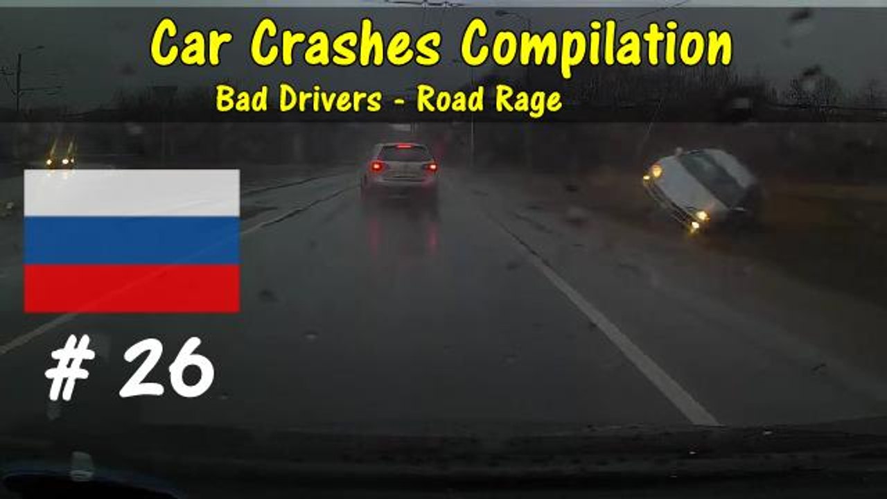 Car Crashes Compilation #26 | Road Rage - Bad Drivers | March 2016
