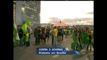 DF: Protesto contra o governo Dilma termina em confusão