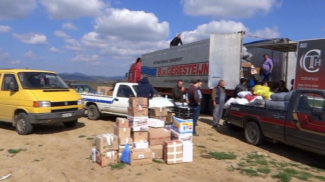 SÖPA DERNEĞİNDEN SURİYELİ MÜLTECİLERE YARDIM