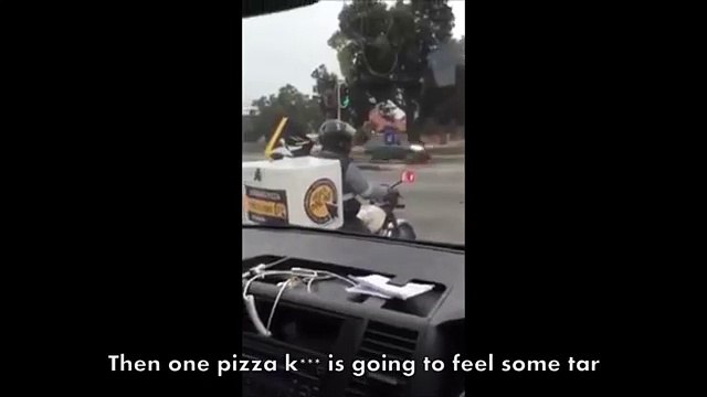 WATCH Port Elizabeth driver intentionally knocks over delivery man in racial attack