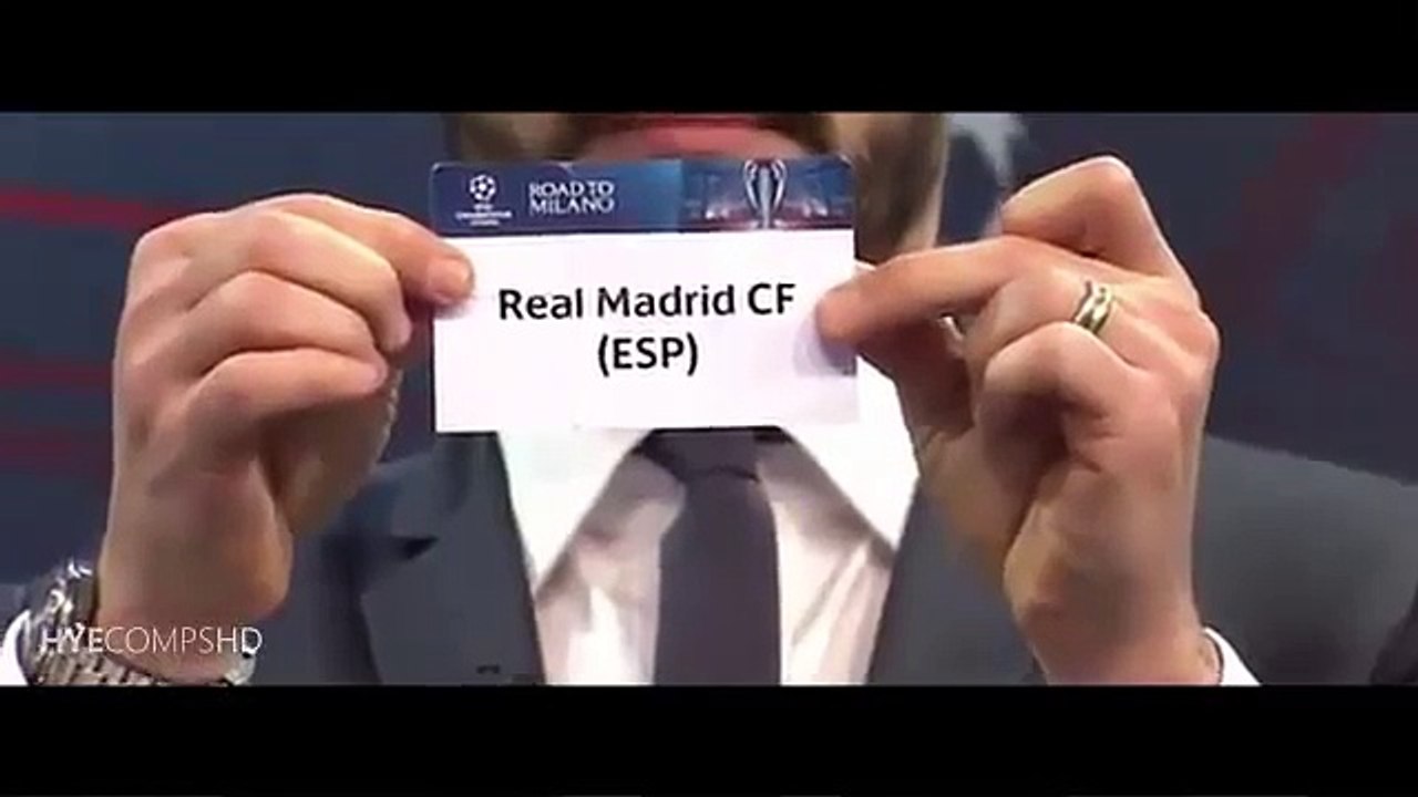 Draw of Champions League Quarter-Finals (PT Commentary)
