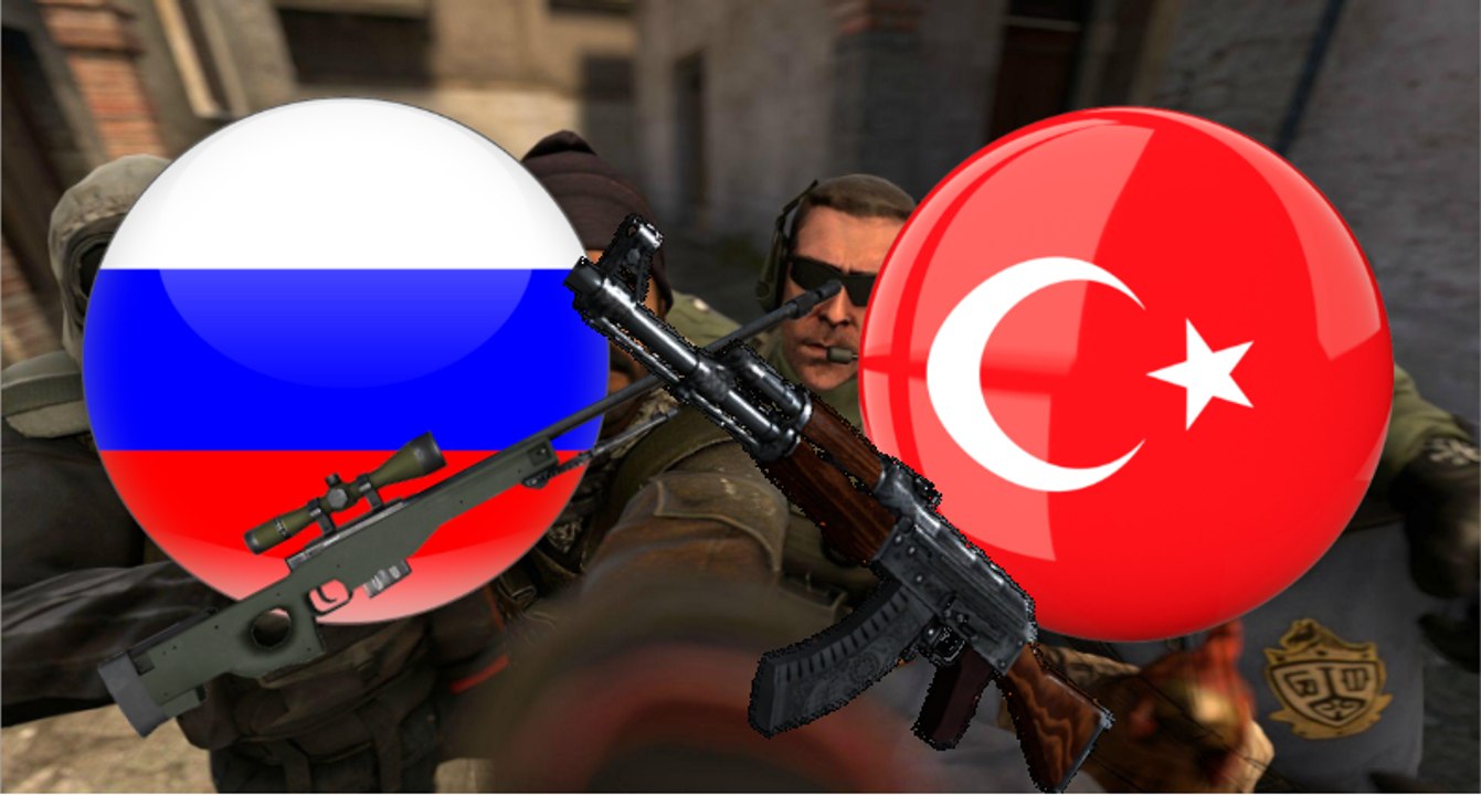 CSGO Rusya Türkiye Rekabet Kapışması Muhteşem Geri Dönüş 14-16 Twitch Yayını Bölüm #1