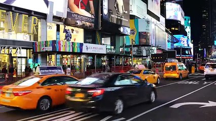 New York Times Square by Night - 4K Ultra HD (News World)